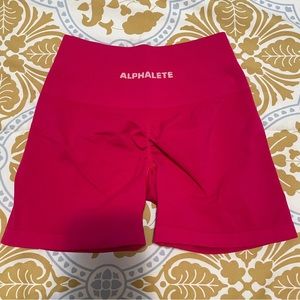 Alphalete Amplify Short in Pink (XS)